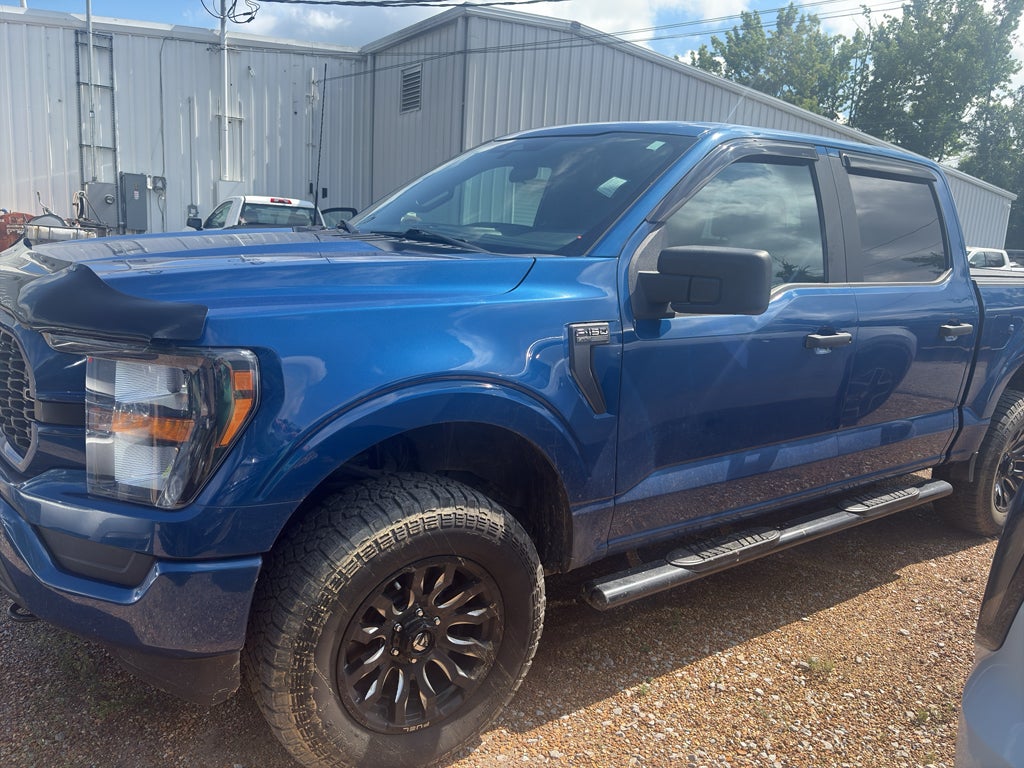 2023 Ford F-150 XL in Blue — front three-quarter view