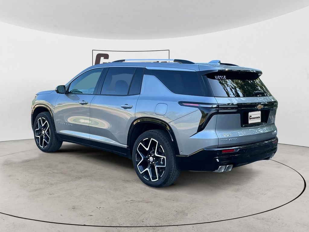 2026 Chevrolet Traverse — rear three-quarter view