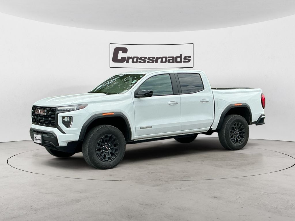 2026 GMC Canyon Elevation in Summit White — front three-quarter view