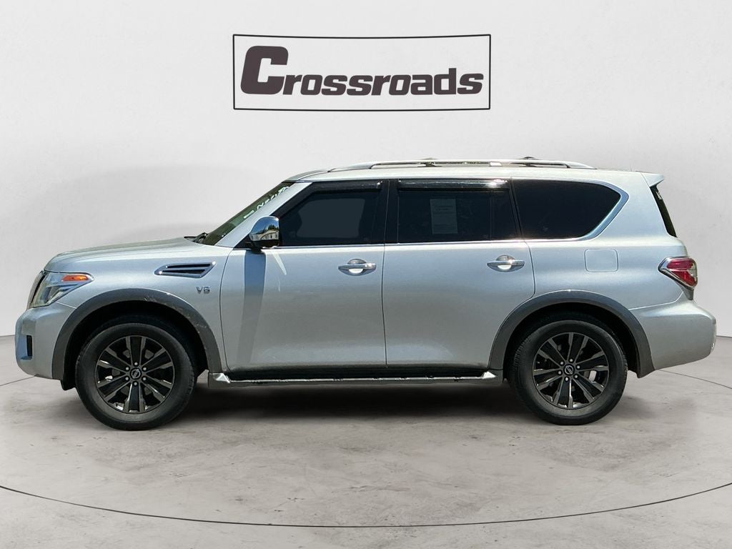 2018 Nissan Armada — side profile view