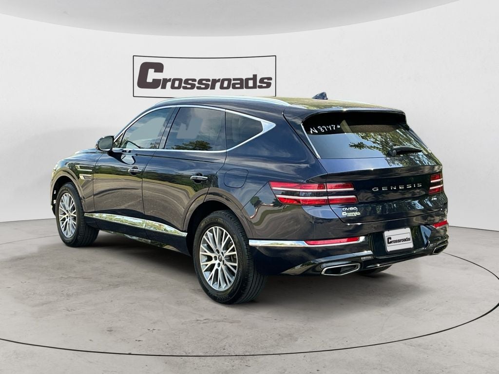 2024 Genesis GV80 — rear three-quarter view